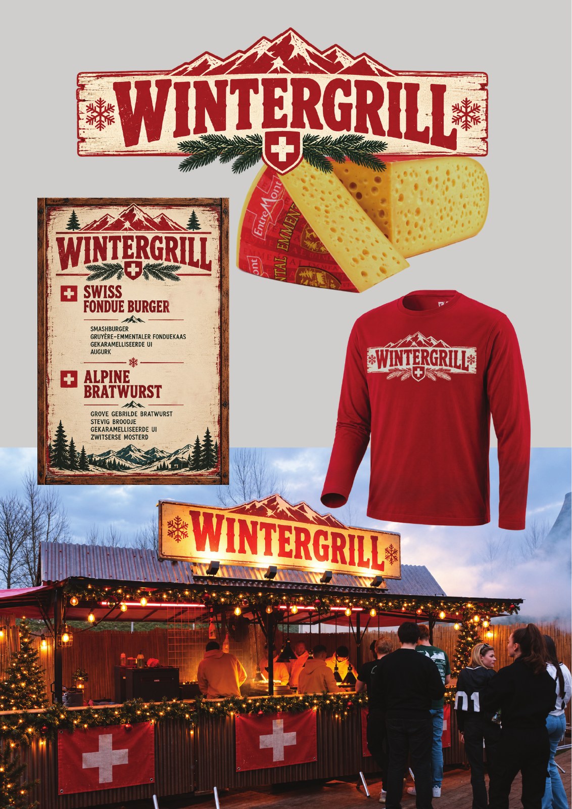 Conceptimpressie Wintergrill uit de aangeleverde presentatie